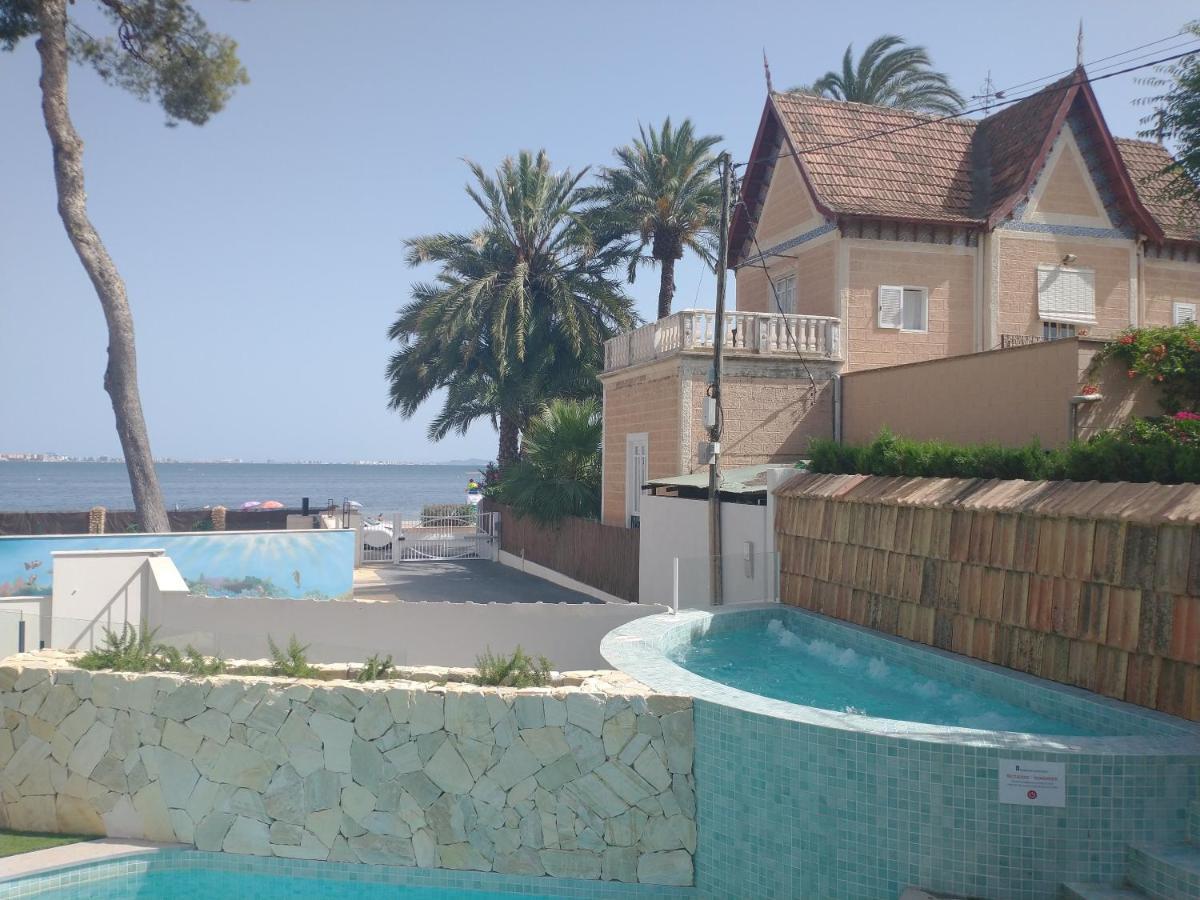 Modern Nieuwbouwappartement Aan Het Strand Van De Mar Menor In Santiago De La Ribera ロ・パガン エクステリア 写真